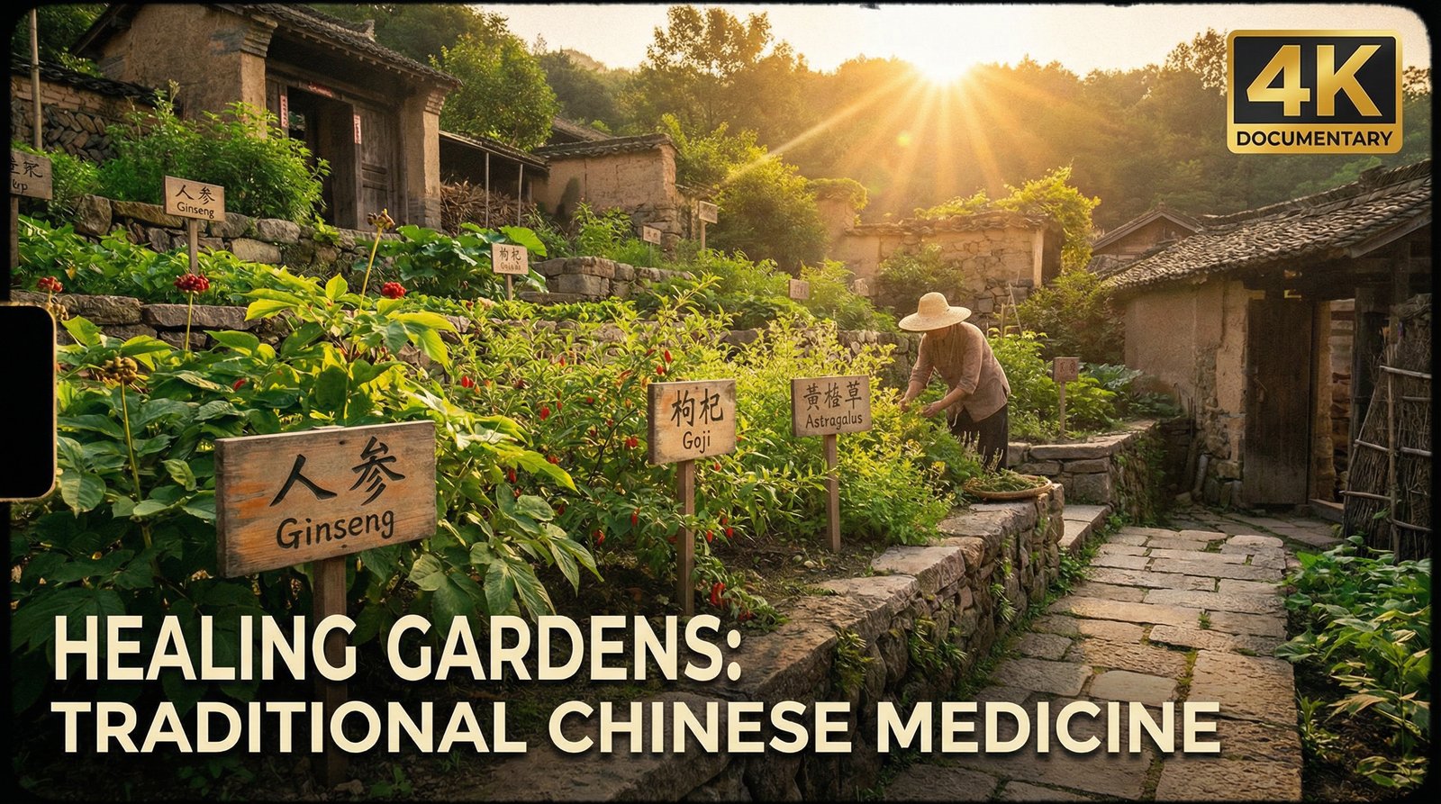 黄色仓库视频：赵磊探访传统中药植物园视频演示